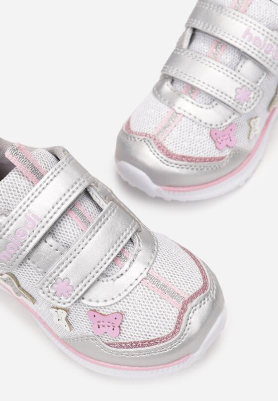 Srebrne Buty Sportowe Emson 4