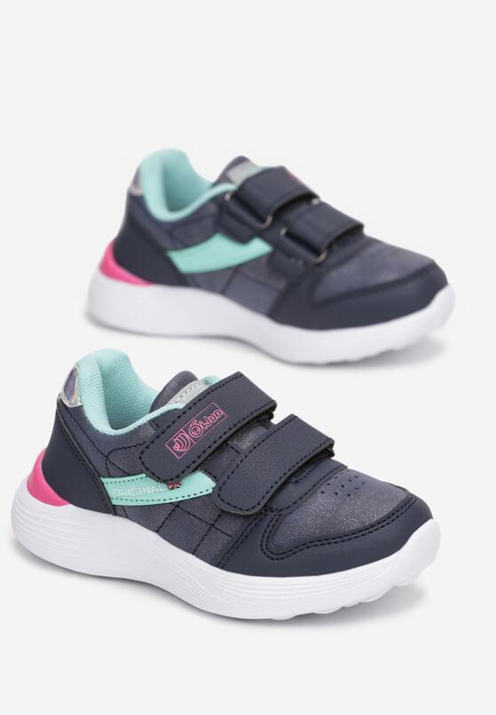 Granatowo-Miętowe Buty Sportowe Arryn 2