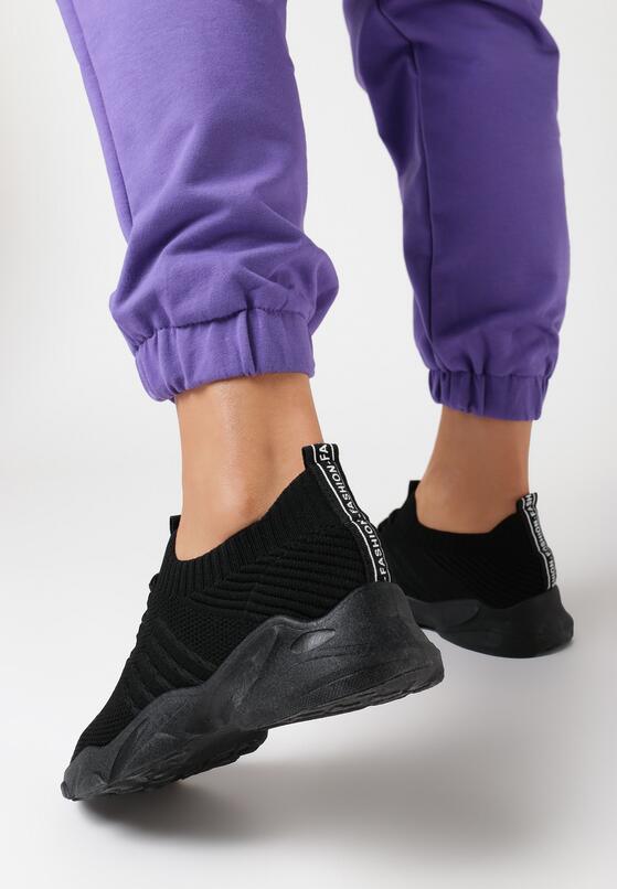 Czarne Buty Sportowe Allany 2