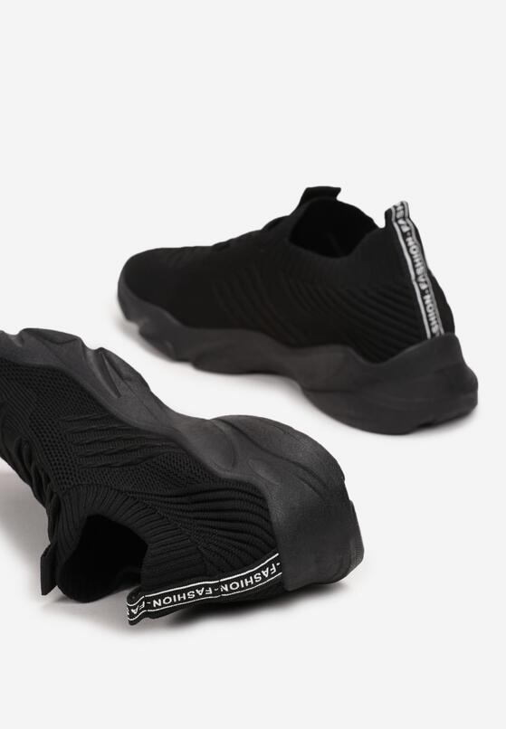 Czarne Buty Sportowe Allany 6