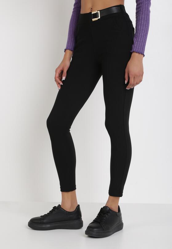 Czarne Spodnie Skinny Dardariel 1