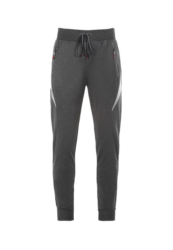 Ciemnoszare Spodnie Dresowe Dalirina 6