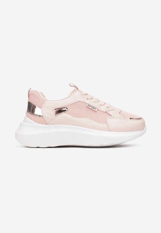 Różowe Sneakersy Shevien 3