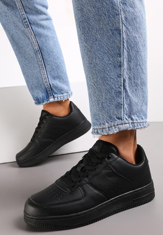 Czarne Sneakersy Adriney 1