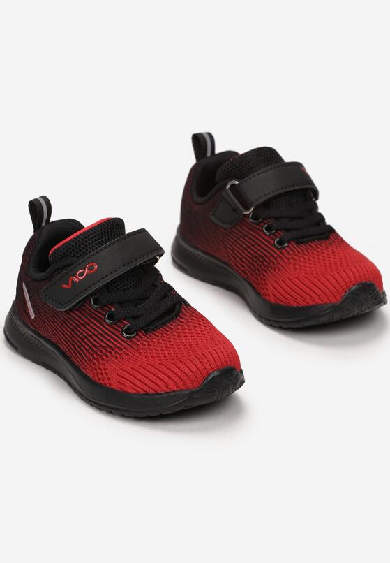 Czerwono-Czarne Buty Sportowe Grynaya 2