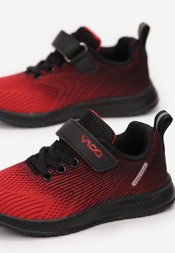 Czerwono-Czarne Buty Sportowe Grynaya 3