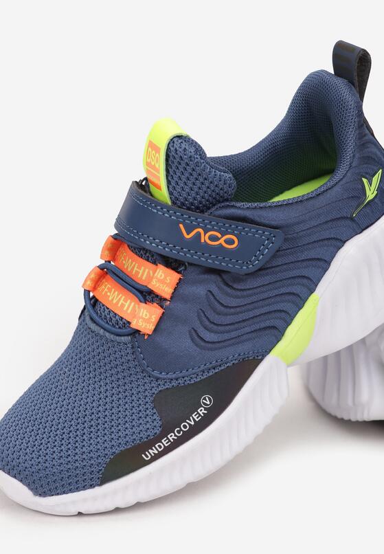 Niebieskie Buty Sportowe Orysh 3