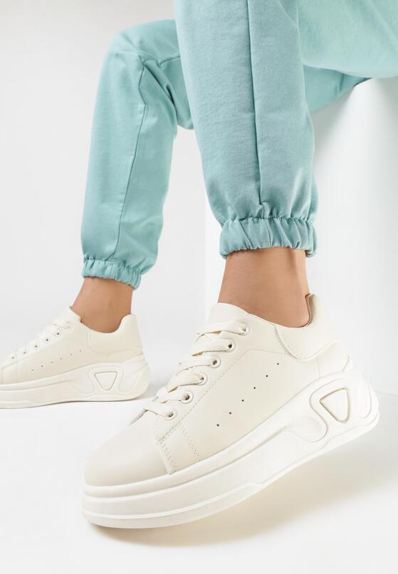 Beżowe Sneakersy Corilinai 1