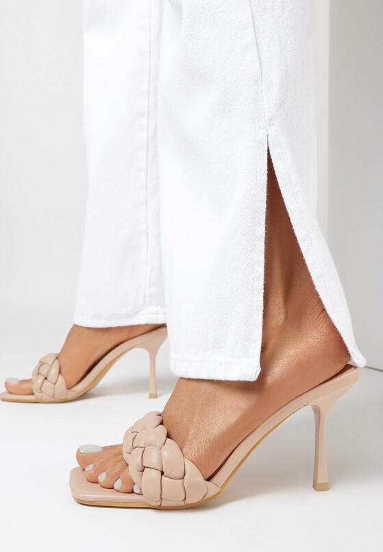 Różowe Klapki Bathelia 1