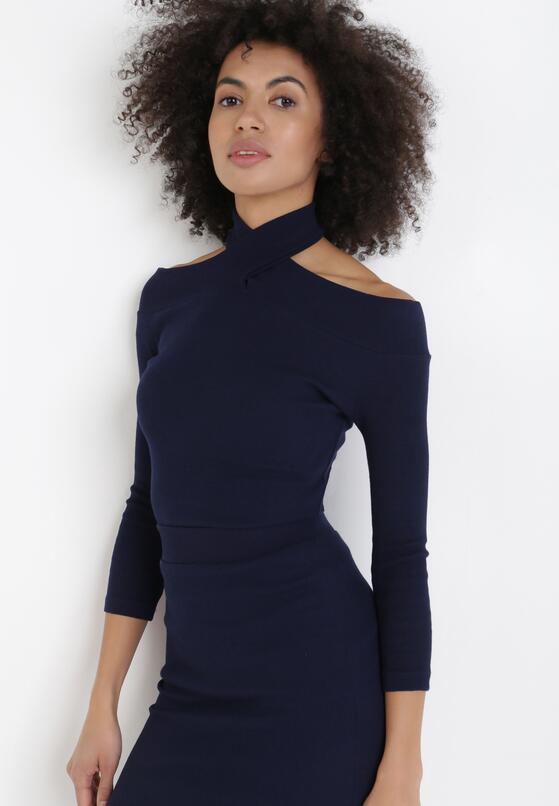 Granatowa Bluzka Eriphorise 1