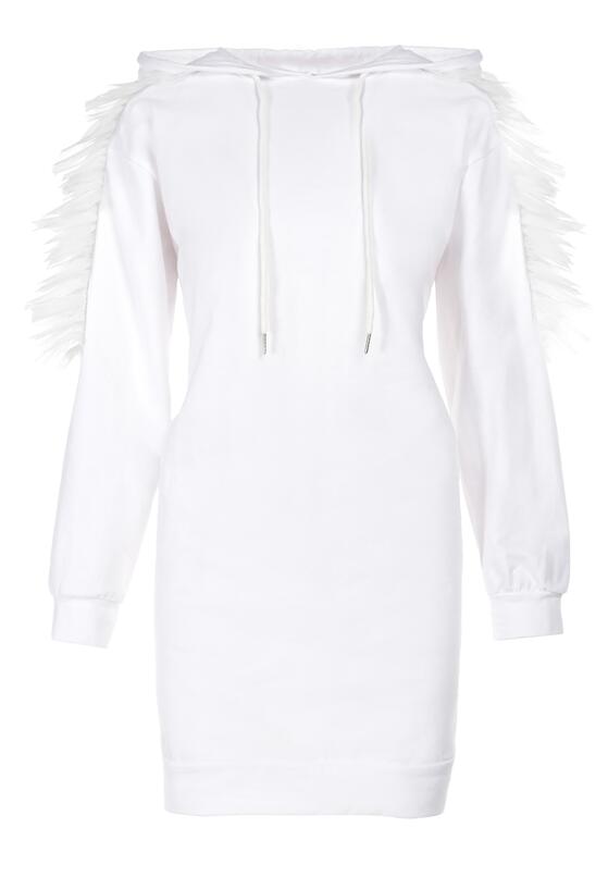 Biała Sukienka Thalaris