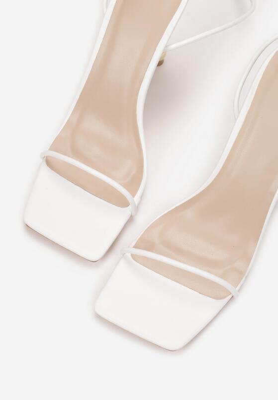 Białe Sandały Metiodora 6