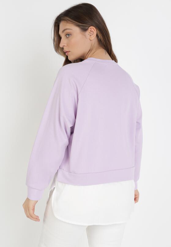 Liliowa Bluza Morgasana 3