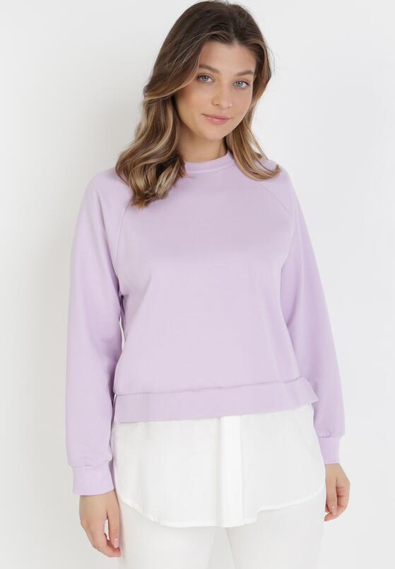 Liliowa Bluza Morgasana 4