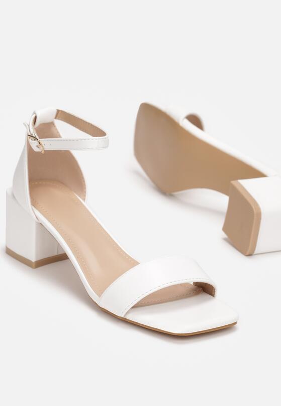 Białe Sandały Anthaphaura 6