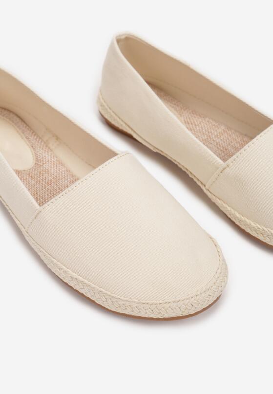 Beżowe Espadryle Calypheosis 6