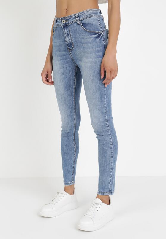 Niebieskie Jeansy Skinny Samyphise 1