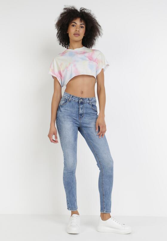 Niebieskie Jeansy Skinny Samyphise 2