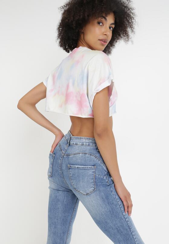 Niebieskie Jeansy Skinny Samyphise 4