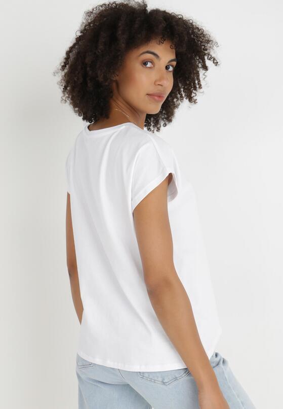 Biały T-shirt Peshahria 3