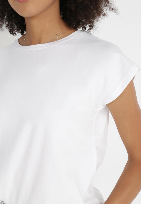 Biały T-shirt Peshahria 5