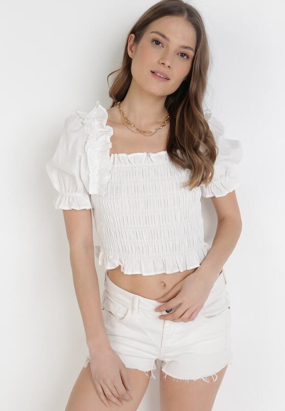 Biała Bluzka Galixeithe 4