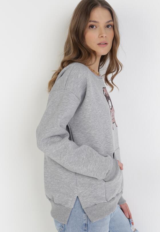 Szara Bluza Vivielena 4