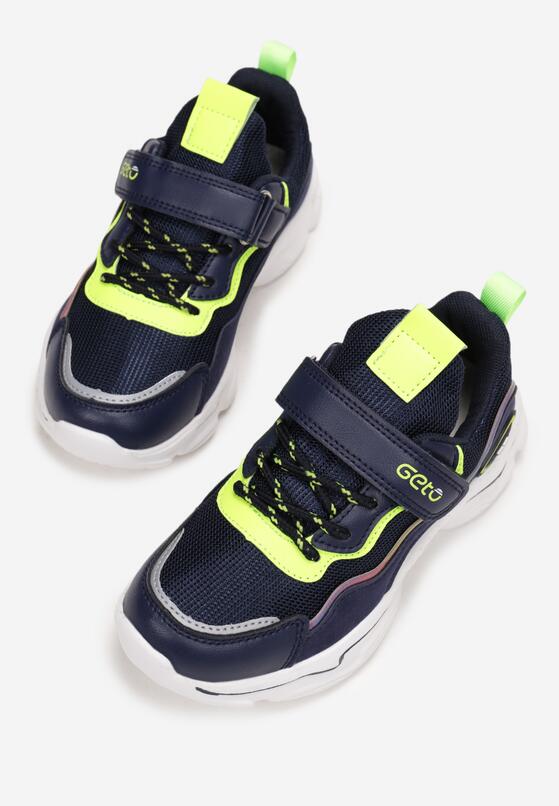 Granatowe Buty Sportowe Alexiphia 4