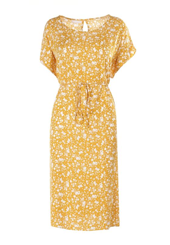 Żółta Sukienka Doryris 6