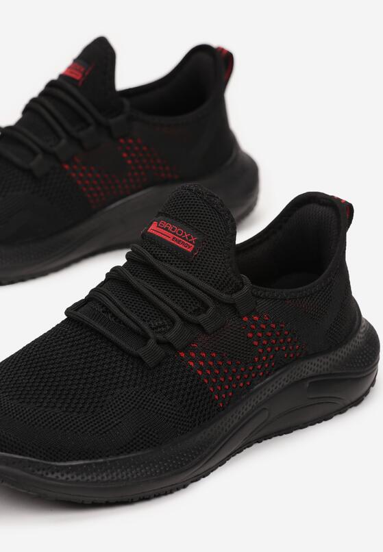 Czarno-Czerwone Buty Sportowe Neamemia 6