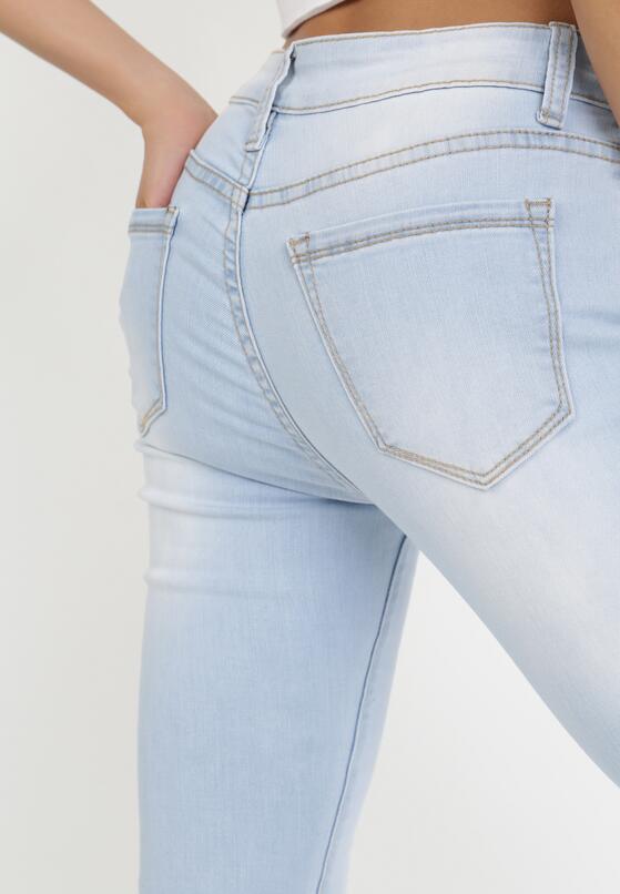 Jasnoniebieskie Jeansy Skinny Nairelia 5