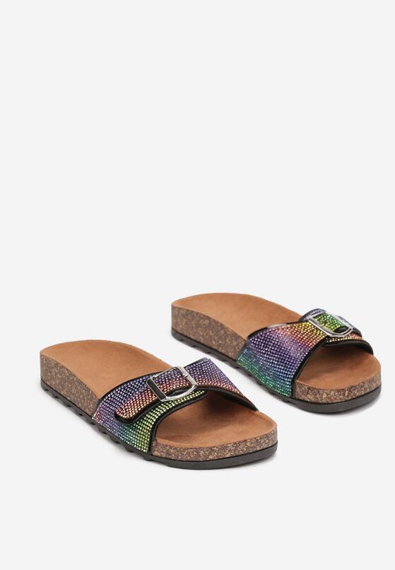 Czarne Klapki Praxethia 4