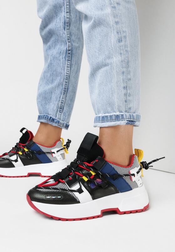 Czarne Sneakersy Kerokeis 1