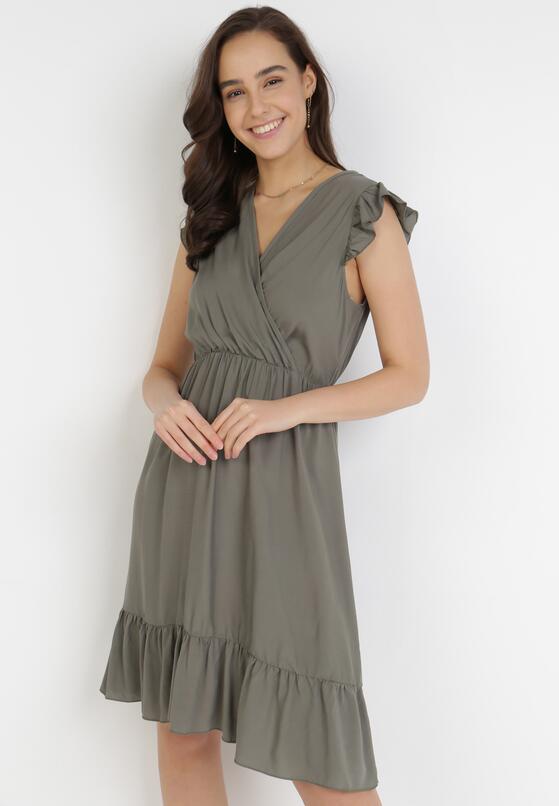 Khaki Sukienka Selaia 1