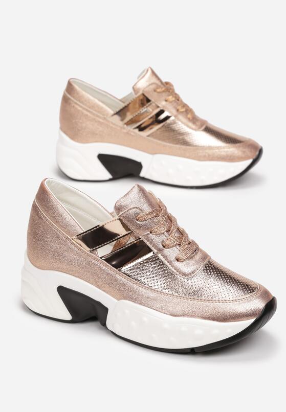 Różowe Sneakersy Psalosi 4
