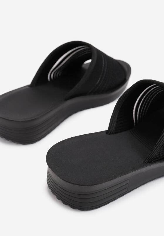 Czarne Klapki Othreasi 5