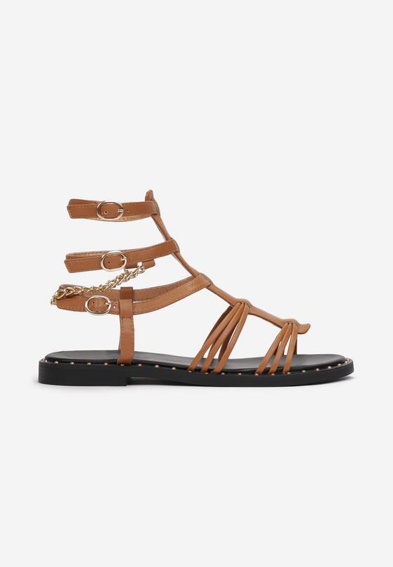 Brązowe Sandały Thalanise 3