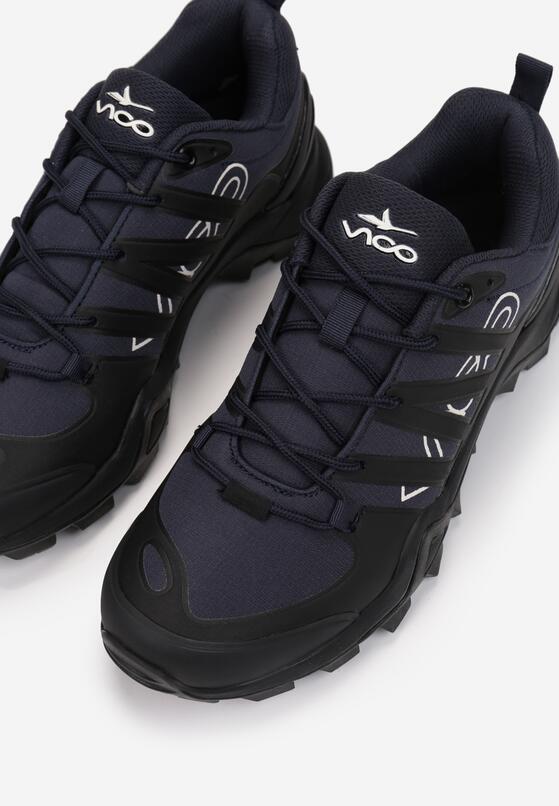 Granatowo-Czarne Buty Trekkingowe Tharasothius 4