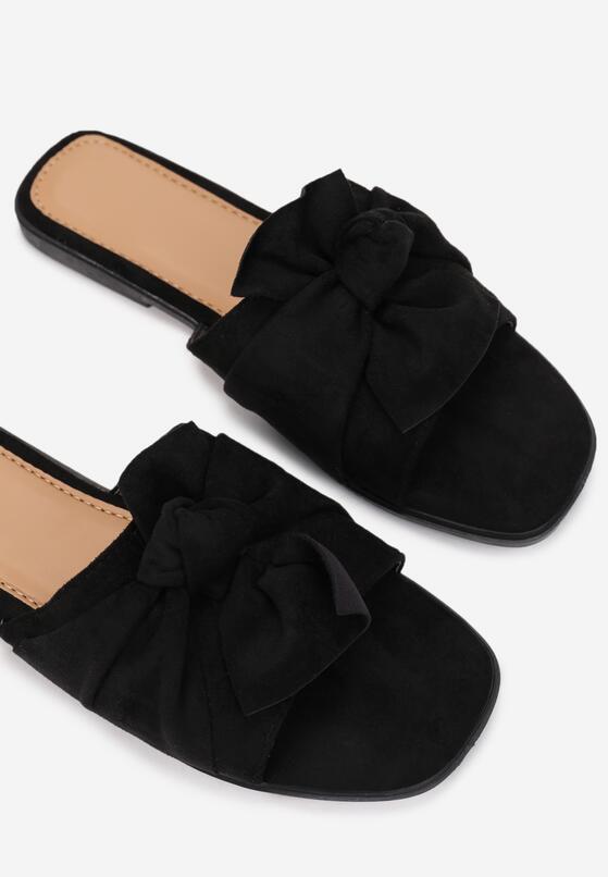 Czarne Klapki Thalyxo 6