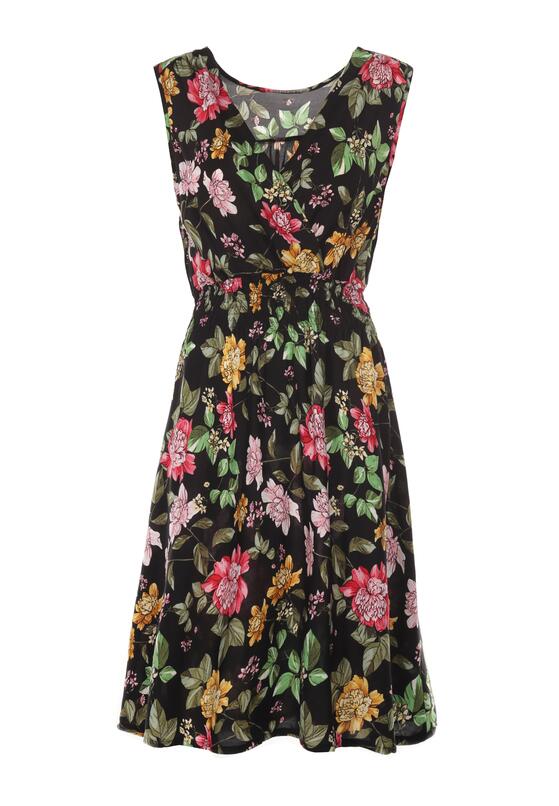 Czarna Sukienka Voxlynx 6