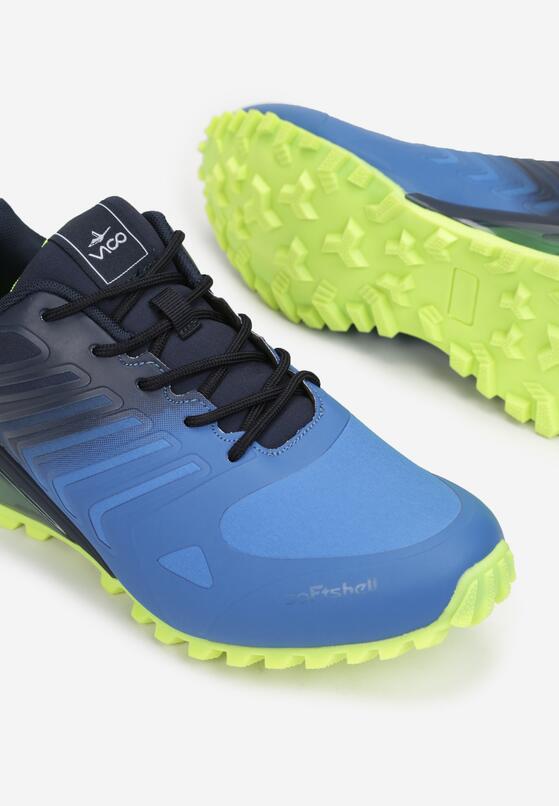Granatowo-Zielone Buty Sportowe Yava 3