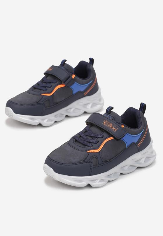 Granatowe Buty Sportowe Ilole 2