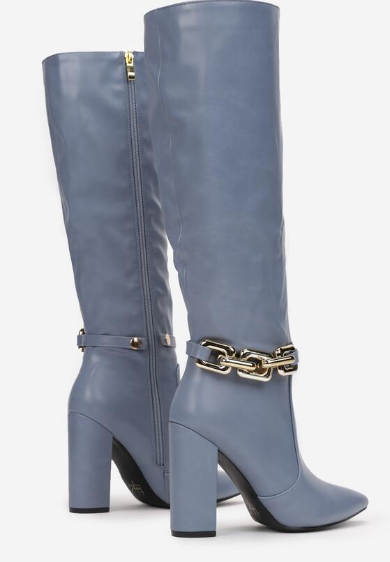 Niebieskie Kozaki Enmara 5