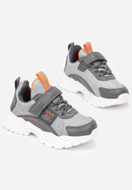 Szare Buty Sportowe Pohith 2