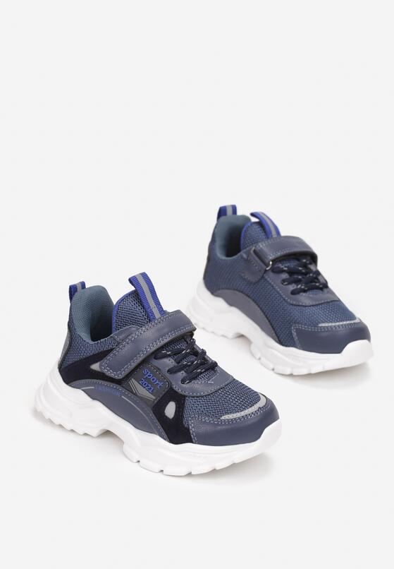 Granatowe Buty Sportowe Pohith 2