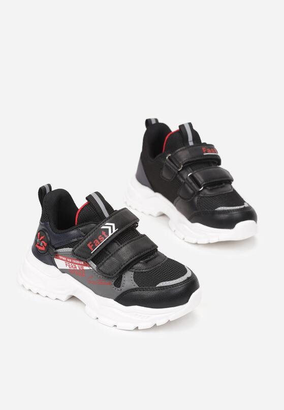 Czarne Buty Sportowe Hayyel 2