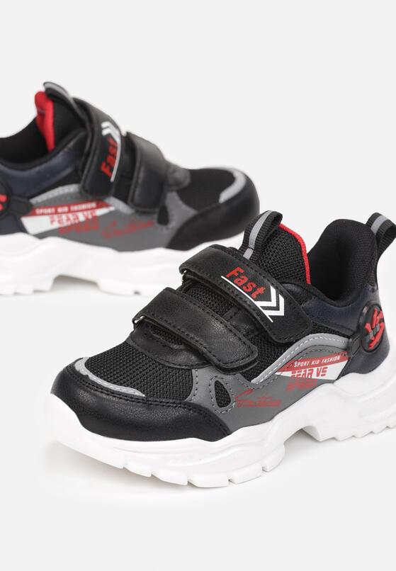 Czarne Buty Sportowe Hayyel 3