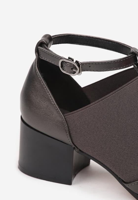 Ciemnoszare Półbuty Morgamare 5