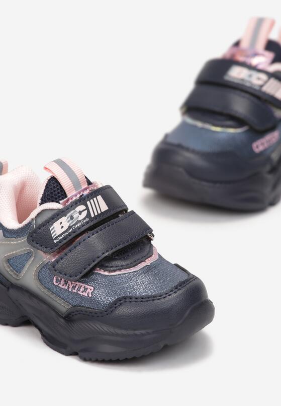 Granatowe Buty Sportowe Chioneda 4