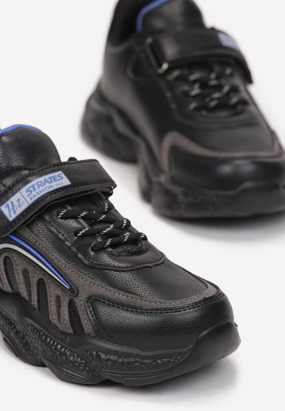 Czarne Buty Sportowe Eveusa 3